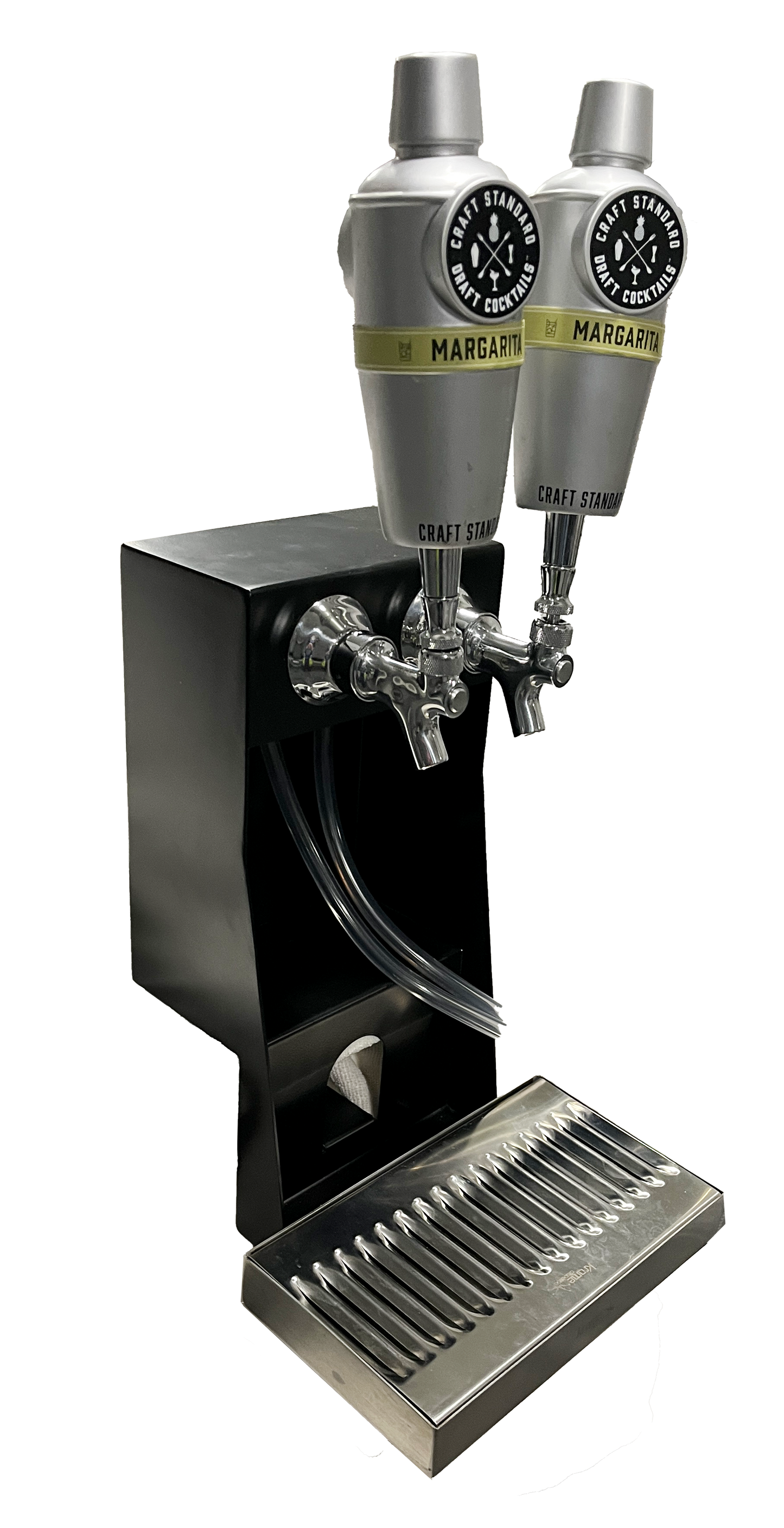 Clamp on Tower - Double Tap - Black Box