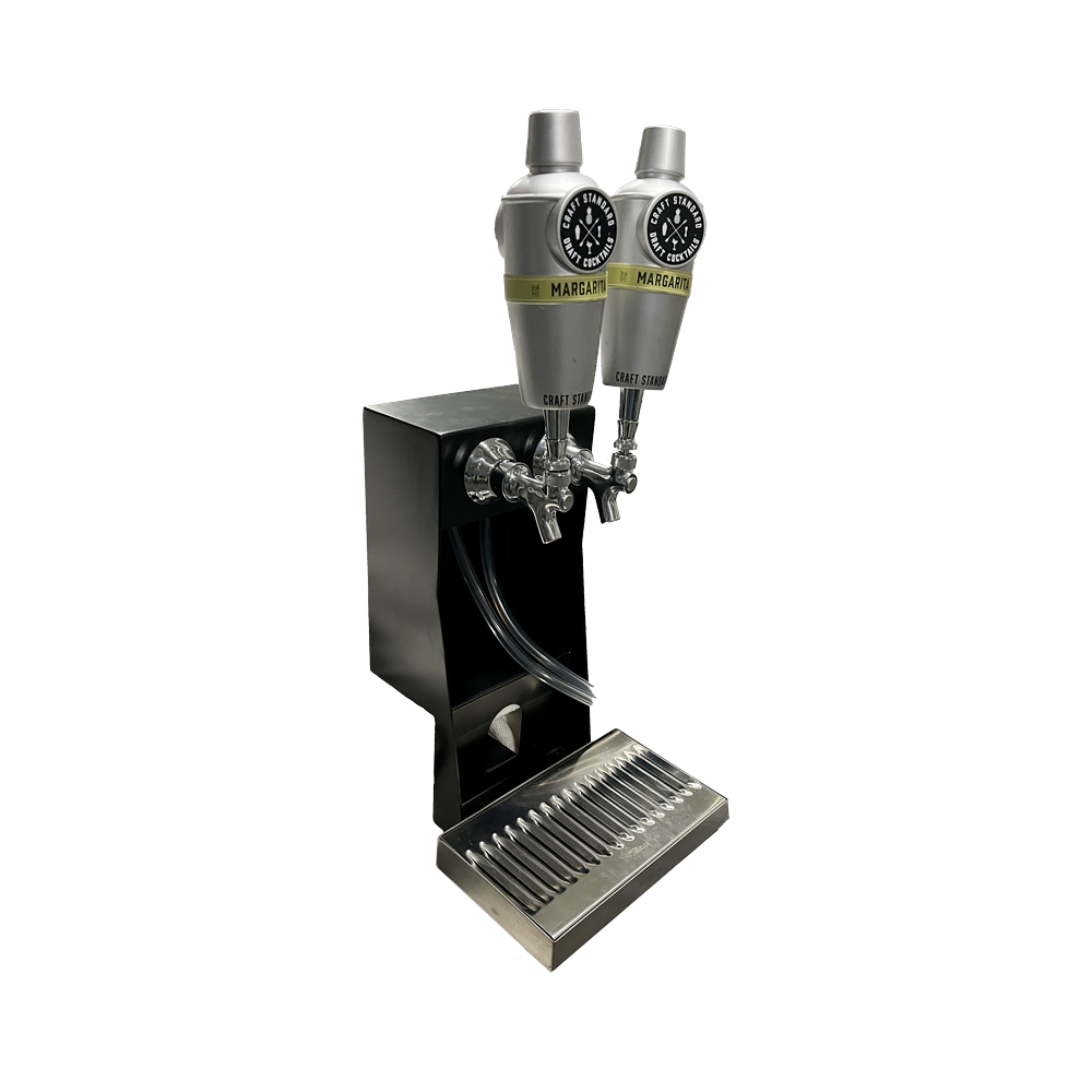 Clamp on Tower - Double Tap - Black Box
