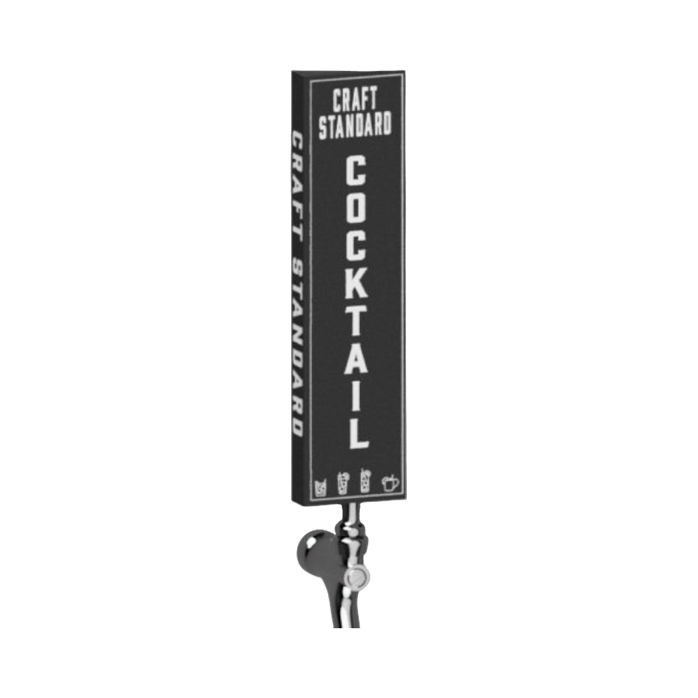 Wood Tap Handle - Rectangle